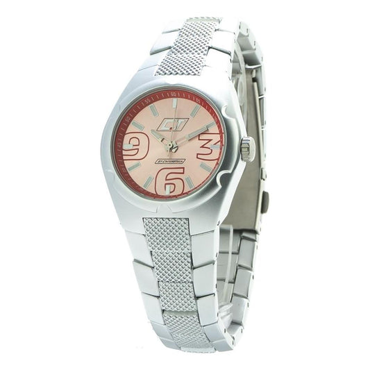 Chronotech Silver Polycarbonate Watch Chronotech Light Gray