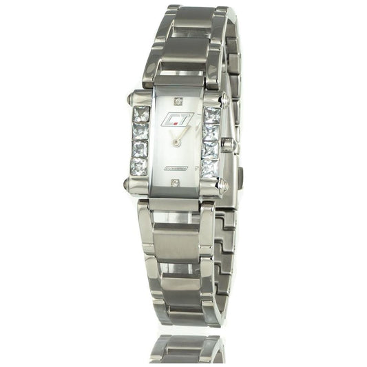 Chronotech Silver Steel Watch Chronotech Light Slate Gray