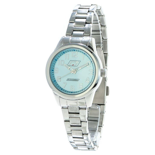 Chronotech Silver Steel Watch Chronotech Light Gray
