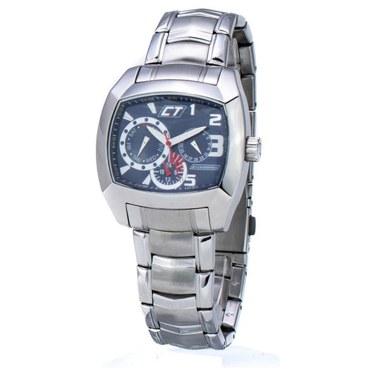 Chronotech Silver Stainless Steel Watch Chronotech Gray