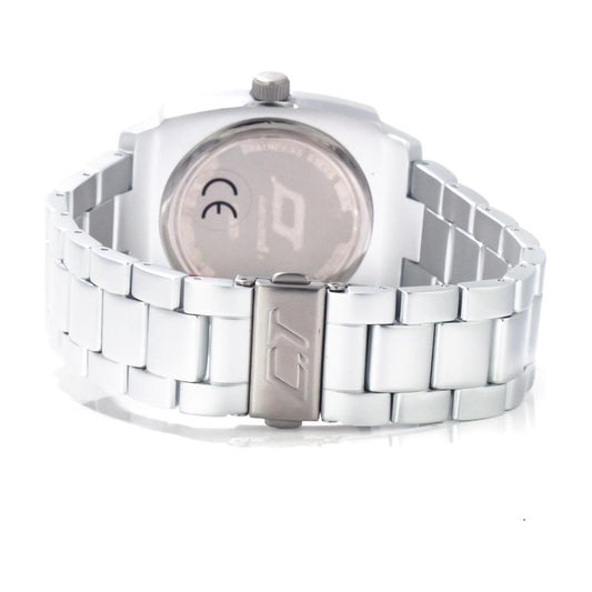 Chronotech Silver Aluminum Watch Chronotech Light Gray