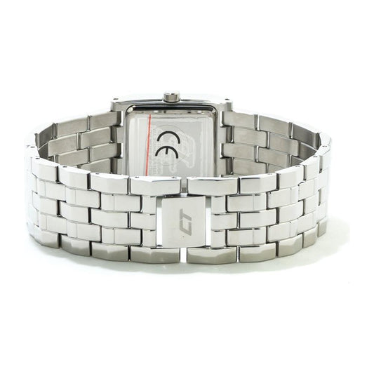 Chronotech Silver Stainless Steel Watch Chronotech Light Gray