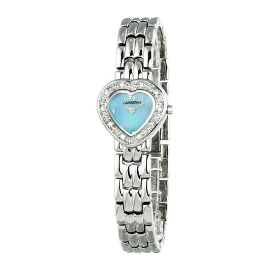 Chronotech Silver Stainless Steel Watch Chronotech Gray