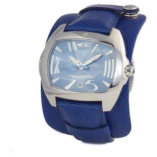 Chronotech Silver Steel Watch Chronotech Dark Slate Gray