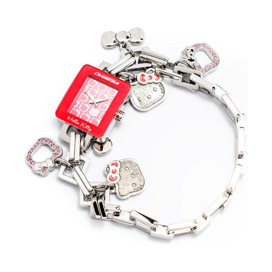 Chronotech Silver Steel Watch Chronotech White Smoke