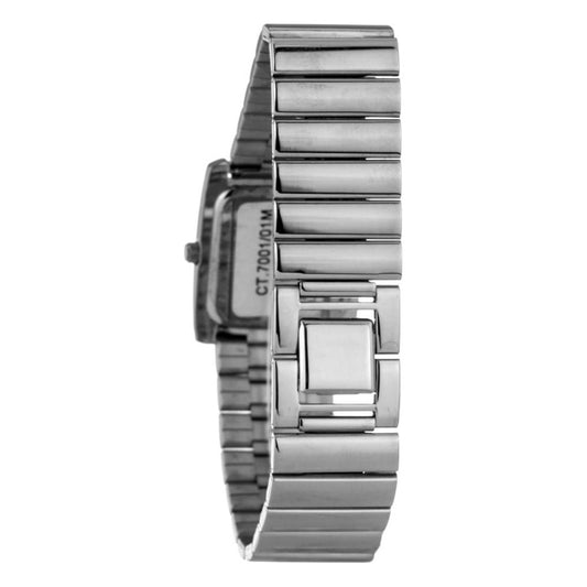 Chronotech Silver Steel Watch Chronotech Dark Gray