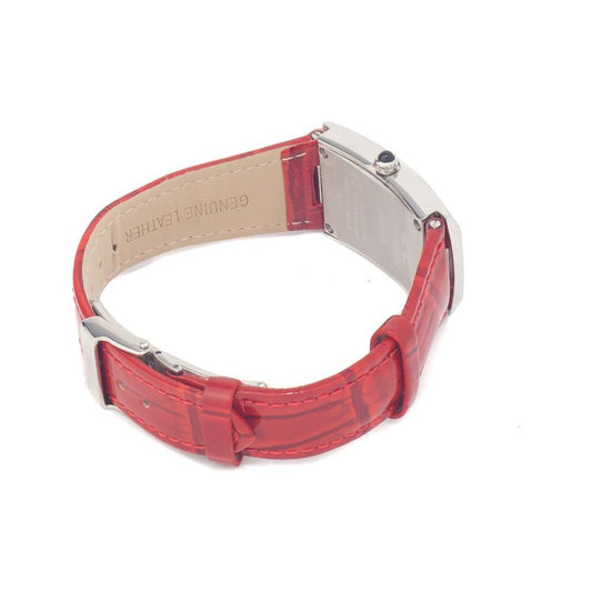 Chronotech Red Leather Watch Chronotech Rosy Brown