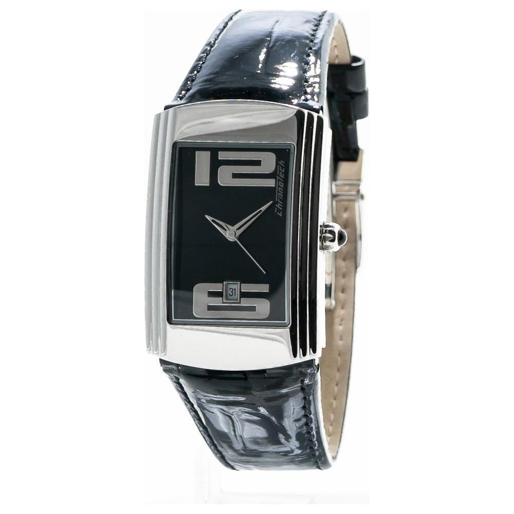 Chronotech Silver Stainless Steel Watch