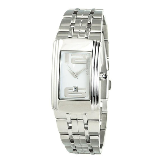 Chronotech Silver Steel Watch Chronotech Light Gray
