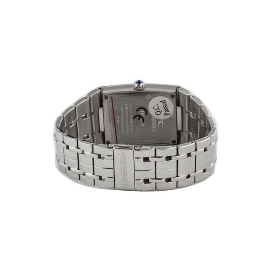 Chronotech Silver Stainless Steel Watch Chronotech Light Slate Gray