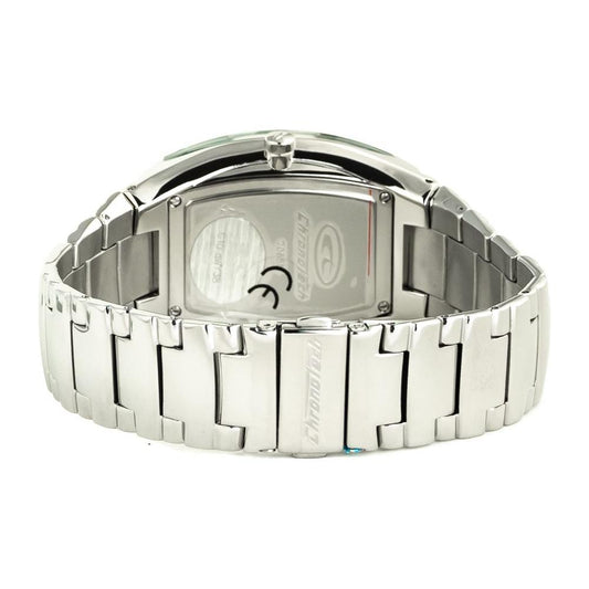 Chronotech Silver Stainless Steel Watch Chronotech Light Gray
