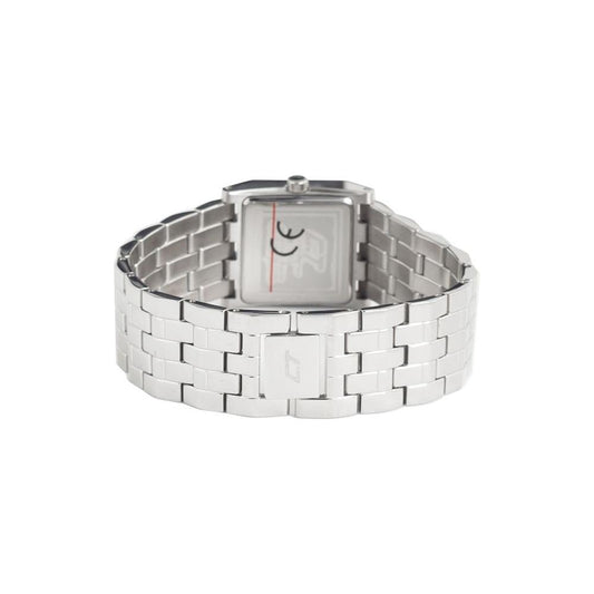 Chronotech Silver Steel Watch Chronotech Light Gray