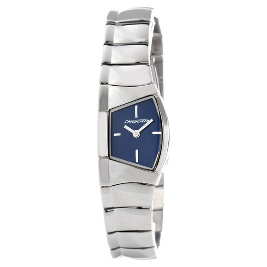 Chronotech Silver Stainless Steel Watch Chronotech Light Gray