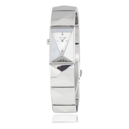 Chronotech Silver Stainless Steel Watch Chronotech Light Gray