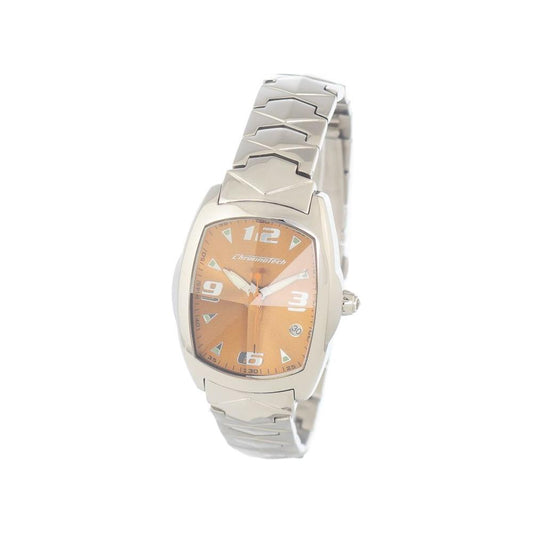 Chronotech Silver Steel Watch Chronotech Light Gray