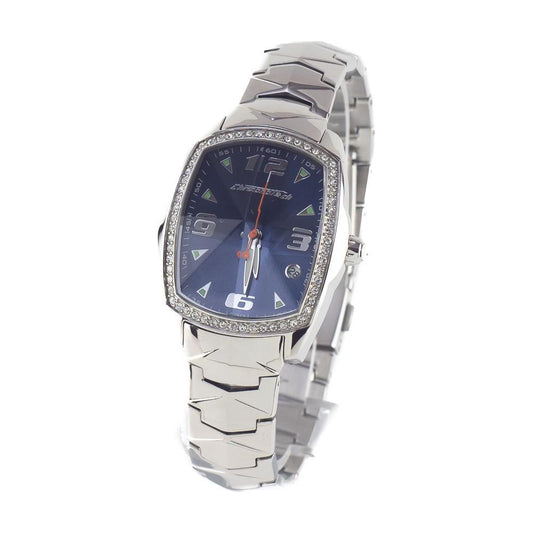 Chronotech Silver Stainless Steel Watch Chronotech Gray