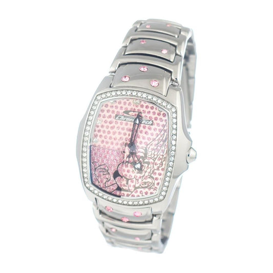 Chronotech Silver Stainless Steel Watch Chronotech Light Gray