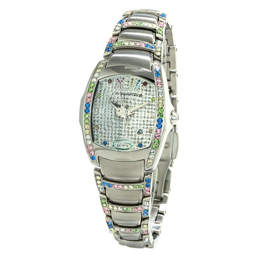 Chronotech Silver Stainless Steel Watch Chronotech Gray