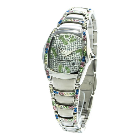 Chronotech Silver Stainless Steel Watch Chronotech Gray