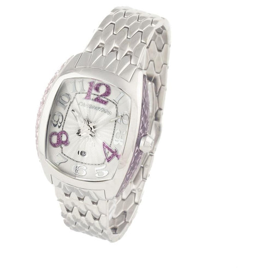 Chronotech Silver Stainless Steel Watch Chronotech Light Gray