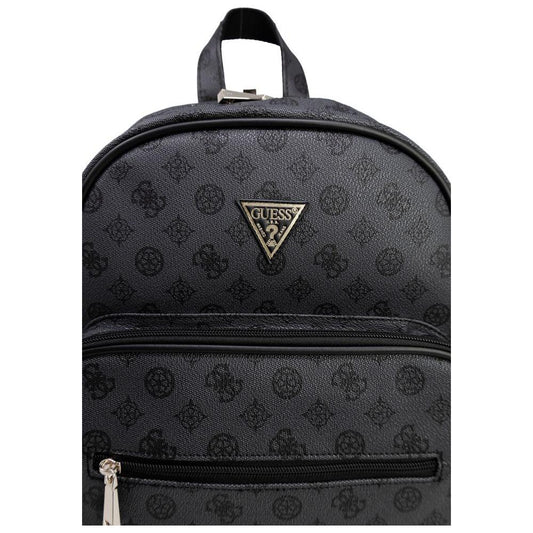 Guess Gray Polyethylene Backpack Guess Dark Slate Gray