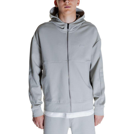 Calvin Klein Gray Cotton Sweater Calvin Klein Dark Gray