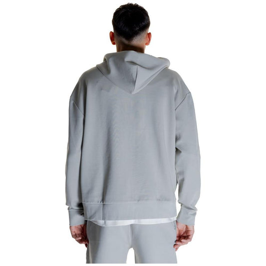 Calvin Klein Gray Cotton Sweater Calvin Klein Dark Gray