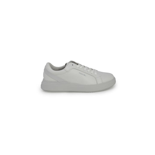 Calvin Klein Gray Leather Sneaker Calvin Klein Gray