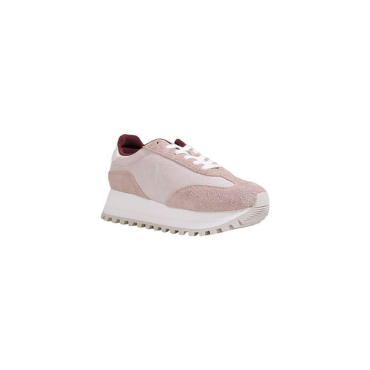 Calvin Klein Purple Leather Sneaker Calvin Klein Gray