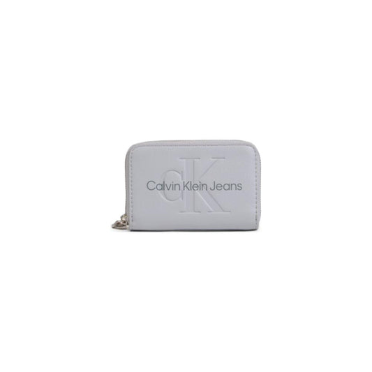 Calvin Klein Jeans Gray Polyethylene Wallet Calvin Klein Jeans Gray