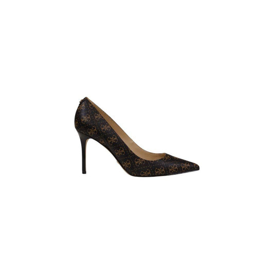 Guess Brown Polyethylene Sandal Guess Black