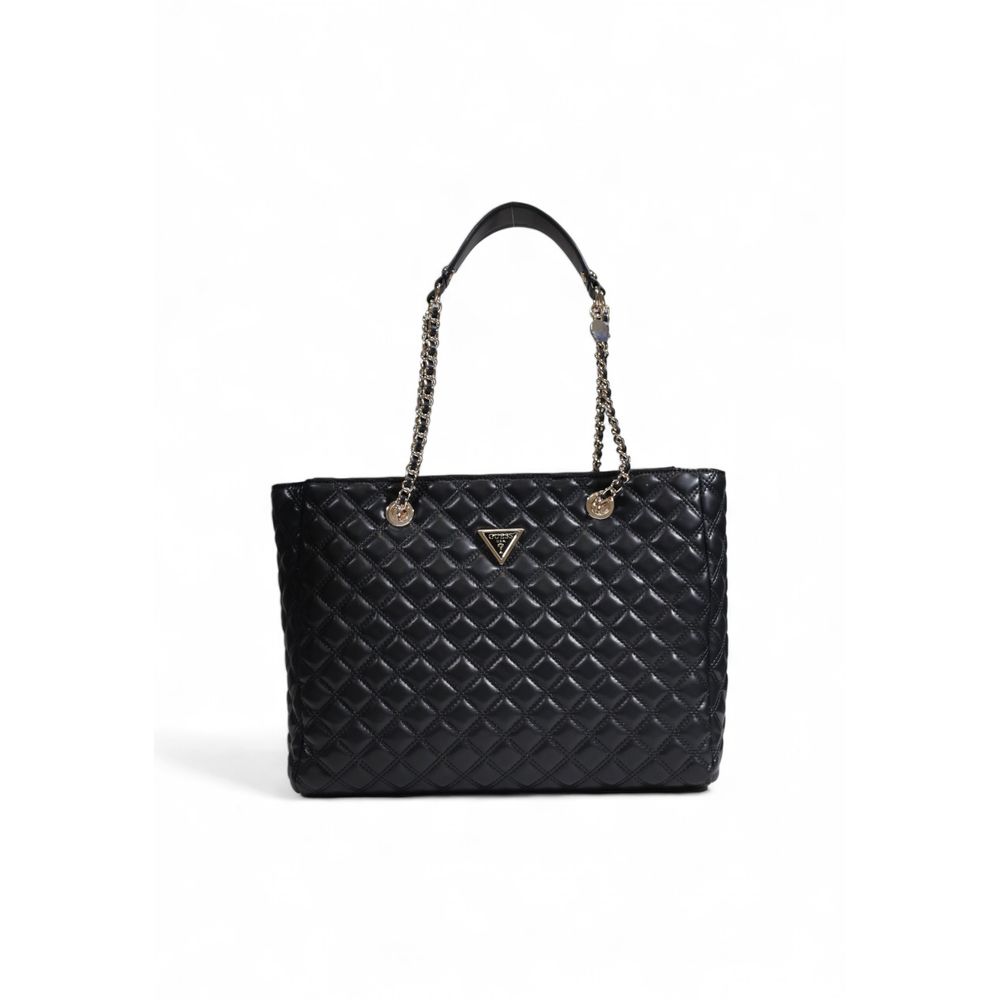Front view with bag zipped and handles upright.