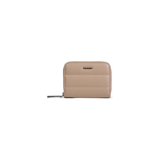 Calvin Klein Gray Artificial Leather Wallet Calvin Klein Rosy Brown