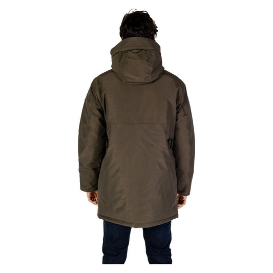 Replay Green Polyamide Jacket Replay Dark Slate Gray