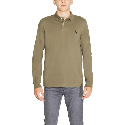 U.S. POLO ASSN. Green Cotton T-Shirt U.S. POLO ASSN. Slate Gray