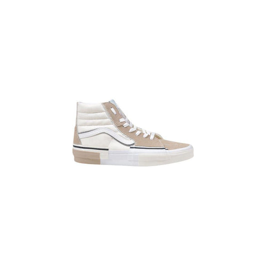 Vans Beige Leather Sneaker Vans Light Gray