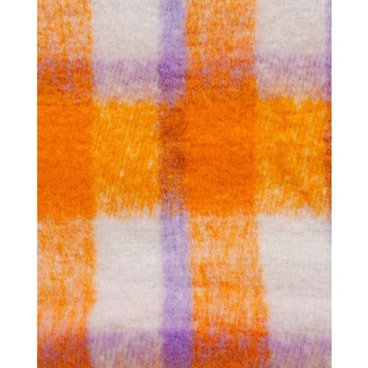 Only Orange Polyester Scarf Only Chocolate