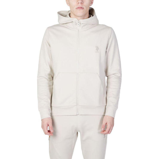 U.S. POLO ASSN. Beige Cotton Sweater U.S. POLO ASSN. Light Gray