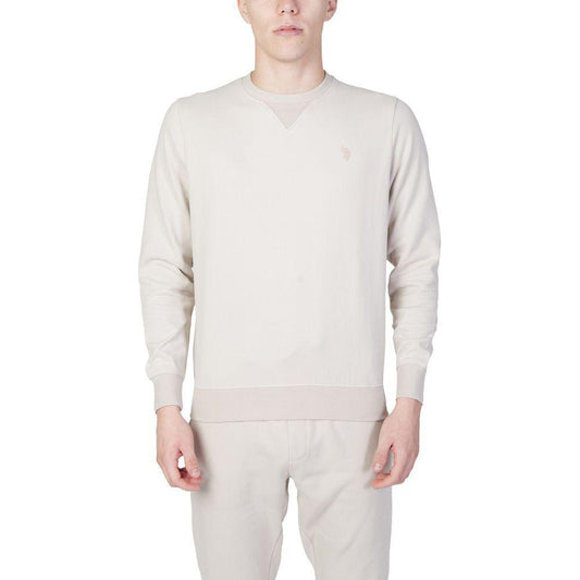 U.S. POLO ASSN. Beige Cotton Sweater U.S. POLO ASSN. Light Gray