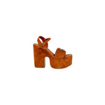 Guess Brown Suede Leather High Heel GU-13242400140-EU41/US11