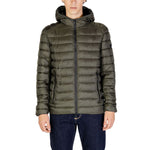 Gianni Lupo Green Polyamide Jackets & Coat