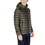 Gianni Lupo Green Polyamide Jackets & Coat