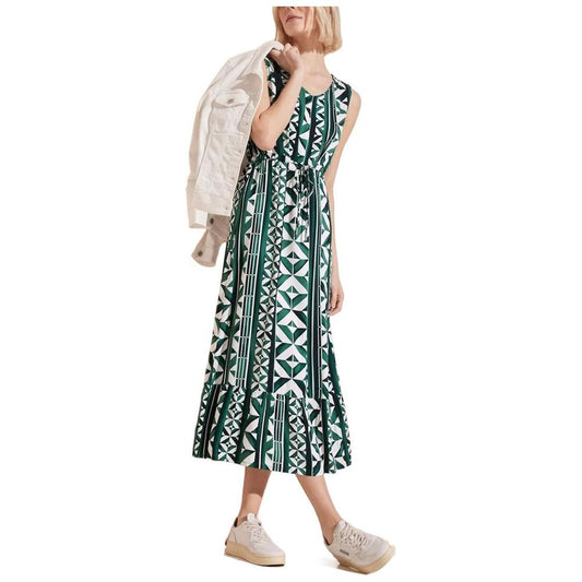 Street One Green Viscose Dress Street One Dark Slate Gray