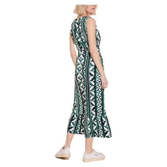 Street One Green Viscose Dress Street One Dark Slate Gray