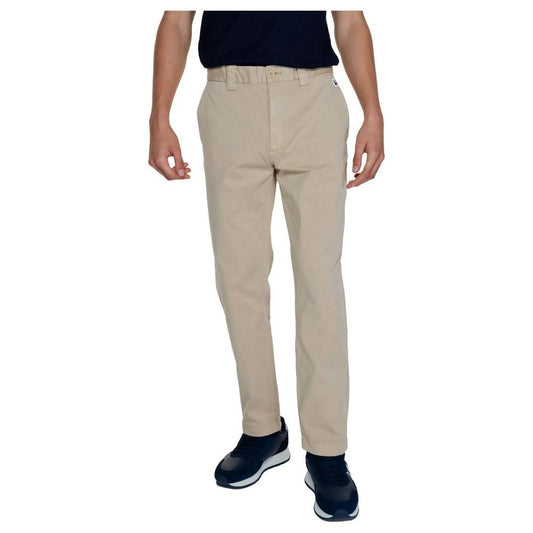 Tommy Hilfiger Jeans Gold Recycled Cotton Jeans & Pant Tommy Hilfiger Jeans Rosy Brown