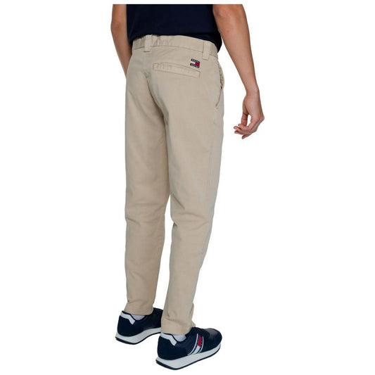 Tommy Hilfiger Jeans Gold Recycled Cotton Jeans & Pant Tommy Hilfiger Jeans Rosy Brown