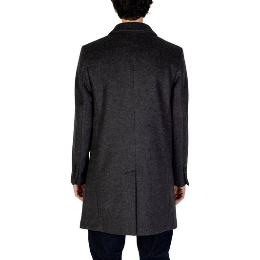 Antony Morato Gray Polyester Jacket Antony Morato Dark Slate Gray