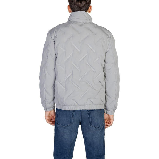 Antony Morato Gray Polyester Jacket Antony Morato Gray