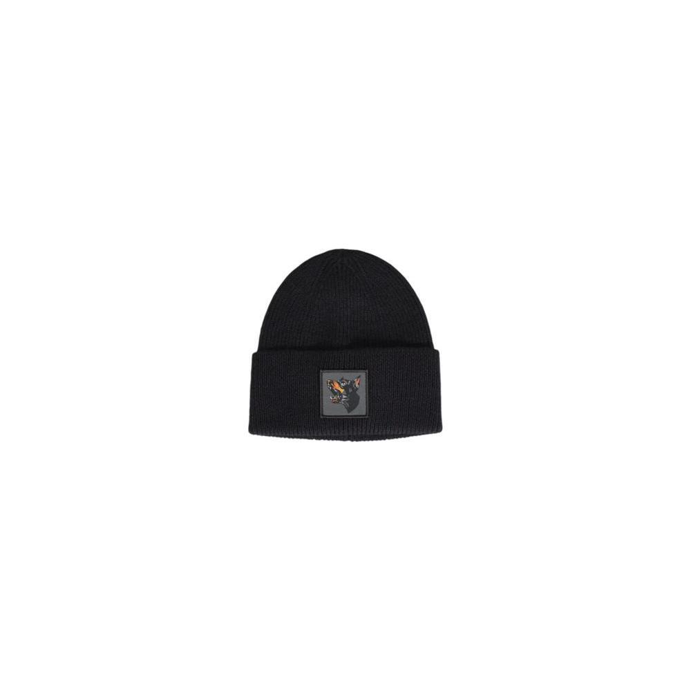 Antony Morato Black Wool Cap (Baseball Hat)