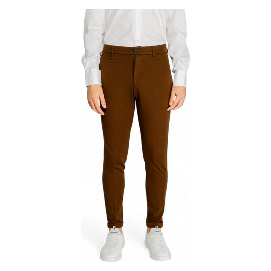 Antony Morato Brown Viscose Jeans & Pant Antony Morato Saddle Brown